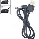 QSPORTPEAK Motorcycle Intercom Accessories for V6/V4,USB Charging Cable for Motorcycle BT Bluetooth Intercom