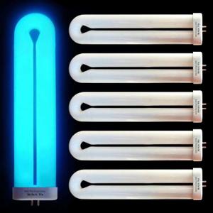 Bug Zapper Replacement Light Bulb 15 Watt, U Shapped Insect Attracting Trap Bulb FUL15-BL 7.7 Inches, 5 Pack