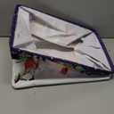 Clastyle Gnome Penguin Snowman Basket Christmas Tree Snowflake Gift Basket Winter Moon Night Storage Bin Rectangle Kid Clothes Toy Book Shelf Basket