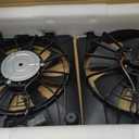 2Pcs Left & Right Radiator Cooling Fan Replacement for CRV 2007-2009