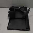 Klearlook Upgraded Adjustable Keyboard Tray for Above Desk & Under Desk Use - Ergonomic Sit-Stand Keyboard Riser with 360 Rotation, 24.4"10" Keyboard Stand with Wrist Rest & Storage Drawer - Black