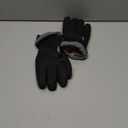 Rivmount Winter Waterproof Ski Snow Warm Gloves for Women Men, Windproof Cold Weather Thermal with Touchscreen Fingers, for Running Driving Cycling Hiking Biking Outdoor Sports Daily Work (Medium, Black)