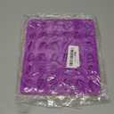 HUAKENER Gummy Skull Candy Molds, 2 Pack Chocolate Molds with 2 Dropper, Silicone Molds for Chocolate, Candy, Jelly, Dog Treats, Ice Cube, Resin Casting