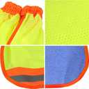 High Visibility Neck Sun Shield with Reflective Stripe (Orange)