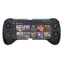 ShanWan Mobile Game Controller for iphone/Android with PHONE CASE Support, Bluetooth Wireless Gamepad - PS Remote Play, Xbox Cloud, Steam Link, GeForce NOW, MFi Arcade Games-Long Battery Life (Black4)
