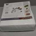 SafeRest Zippered Mattress Protector - Premium 9-12 Inch Waterproof Mattress Cover for Bed - Breathable, Noiseless Washable Mattress Encasement - Queen