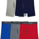 Fruit of the Loom Men's Coolzone Boxer Briefs, Moisture Wicking & Breathable, Assorted Color Multipacks, Size Small