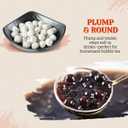 52USA Boba Tapioca Pearls 2.2LB, Finest Bubble Tea Pearl, Quick Cook Black Plearls for Milk Tea, Smoothies, Desserts and Drinks (Pack of 2)