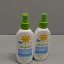 Babyganics SPF 50 Baby Sunscreen Spray | UVA UVB Protection | Octinoxate & Oxybenzone Free | Water Resistant, Unscented, 6 Fl Oz (Pack of 2)