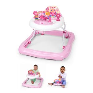 Walk-A-Bout Baby Walker and Entertainer, with Easy Fold Frame for Storage, Ages 6 Months +
