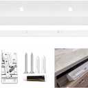 Zonon 1 Set 25 Inch Tip Out Sink Tray with Hinges, Kitchen Drawer Organizer
Metal Tip out Tray with Hinges, Mounting Plate, Screws, Adhesive, Screw-mounted or Drill-free, for Kitchen Bathroom Cabinet