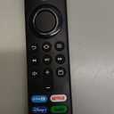 Replacement Remote Control Compatible with Fire Smart TV Stick 4K(1st/2nd Gen)/TV Stick (2nd Gen/3rd Gen/Lite/4K Max), FireStick Remote for Smart TV 3rd Gen & Cube with Voice Controller