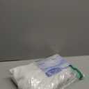 N&Y HOME Long Waffle Weave Shower Curtain with Snap-in Fabric Liner and 12 Hooks Set - 71" x 78", Hotel Style & Mesh Top Window, Machine Washable, Water Repellent - 71x78, White