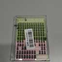 KEYYOU Fairy Lash Clusters 144Pcs D Curl Manga Lash Extension Eyelash Extension Wispy Natural Invisible Band Lash with Waterproof DIY Lash Extension at Home(Fairy-D-8-18MIX)