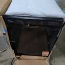 Whirlpool 24-in Front Control Built-in Dishwasher 57-Decibel Standard Sound Level - Black