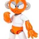 Jada Mega Man 4" Cut Man - 1:12 Scale Action Figure, Wave 2 – Over 15 Points of Articulation, Alternate Hands & Head, Rolling Cutter Accessory