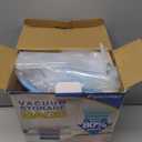 Vacuum Storage Bags with Hand Pump, Plastic Packaging Bags, 80% Space Saver Vacuum Seal Bags for Clothing, Travel Lugggage, Blankets, Comforters, 10 Large