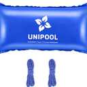 Pool Pillow for Above Ground Pool 4 x 8 Ft, Winterize Pool Closing Kit Winter Pool Cover Pillow, Ultra Thick & Durable Resistant 0.4mm PVC Material Pool Air Pillow for Winterizing2x16.5ft Rope