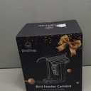 birdsnap PAV-Bird Feeder with Camera,2K HD with 64GB Card, AI Identify Smart Bird House Cam Solar Panel,Live Stream,Motion Detection,Auto Record Video for Backyard Outdoors,Ideal Gift for Bird Lover (Light Brown)