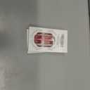 3 x Press On Nails Long Square Fake Glossy Glitter with Rhinestone & Pearl - French Tip Glue on Nails - Artificial, Valentines Day, Acrylic - 24Pcs (Standard)