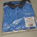 LULY YANG DSP Women's Active Polo - Long Sleeve (Blue, L)