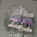 2 Pack RGB Color Rotating Bulb,E26/E27,LED Party Bulbs Colored Strobe Light Bulb Multi Crystal Stage Lights for Disco, Birthday Party Club Bar for Indoor Parties, Photography