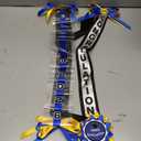 Lyrow Graduation Money Lei Class of 2026 Ribbon Lei Gift Graduation Cash Gifts Pull Ideas for High School College Party Supplies(Blue,Classic)