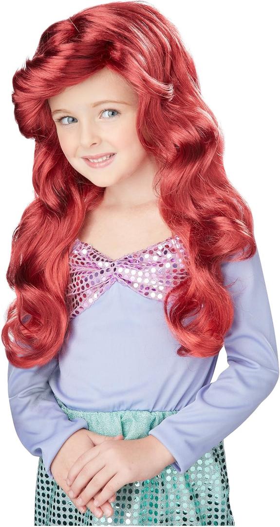 Lil Mermaid Wig (One Size)