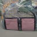 Boulder Bee Lacrosse Backpack with Stick Holders, Field Hockey Bag, Lacrosse Gift for Women (Blue & Pink)