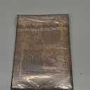 M & N Designs Owl Embossed Leather Journal - Soft Cover Plain Notebook 7"x 5" size