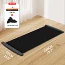Slide Board with Shoe Cover, Sliding Booties, Slimming Exercise Slide Mat for Leg Pot Training Fitness and Athletic Training (size:200 * 50cm)