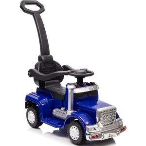 3-in-1 Ride on Push Car for Toddler 1-3 Year w/Handle&Music Blue, 34.65 inches x 14.17 inches x 34.25 inches
