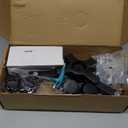 XINLEI Mobile TV Carts, Rotating Rolling TV Stand on Wheels for 13-50" Flat/Curved TVs Height Adjustable 30 Tilt Floor TV Stand Portable Monitor Stand Holds up to 44lbs Max VESA 200x200mm ML1350