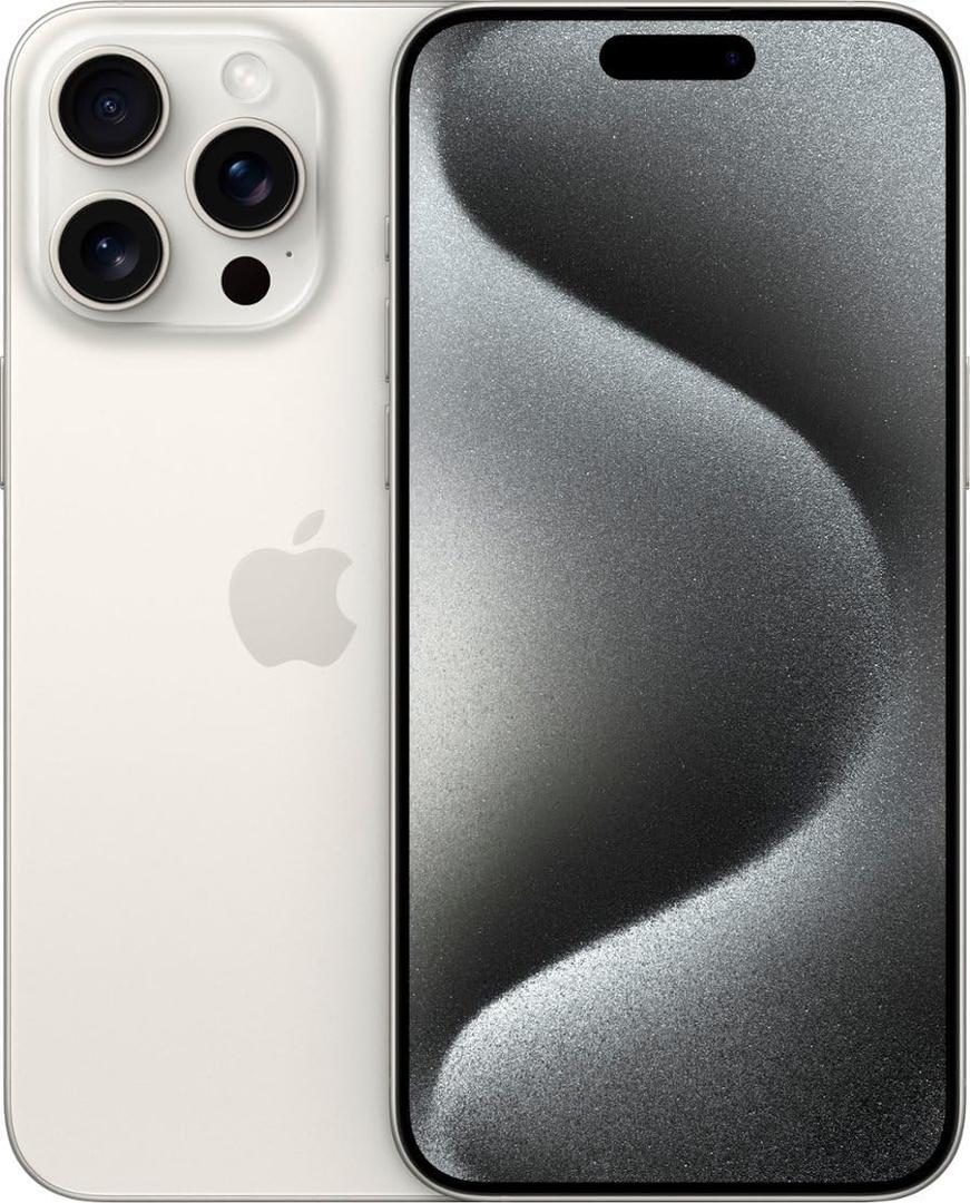 Apple iPhone 15 Pro, 256GB, White Titanium - Unlocked