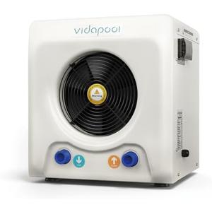 Vidapool 16,000 BTU Swimming Pool Heat Pump Electric Pool Heater for Above Ground Pools Up to 6,000 Gallons,Heating and Cooling Pool Heater 120V