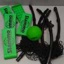 GoSports Slammo Game Set (Includes 3 Balls, Carrying Case and Rules) - Outdoor Lawn, Beach & Tailgating Roundnet Game