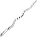 Northdeer 37.4" EZ Curl Bar, Steel Curling Bar, Knurled Grip, 300 lb Capacity, Compatible with Version 1.0 and 2.0 Dumbbells