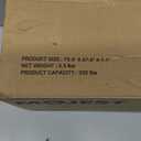 Ultralight Camping Cot for Adults - Portable Folding Camping Bed, Supports 350 lbs - Lightweight for Travel, Camping, Hiking, Backpacking, Mountaineering, Black