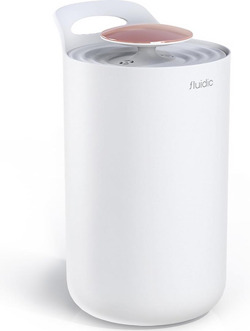 Carrotez Compost Bin for Kitchen Countertop, 0.8 Gallon (3 Liter) Small Food Waste Mini Compost Bin with Lid, Odorless Vacuum Seal - White