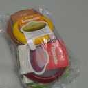 Winb Set of 4 Reusable Fruit and Veggie Savers - Ideal for Avocados, Tomatoes, Apples, Garlic, Onions, and More