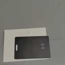 Reyke Wallet Tracker Android Card, Rechargeable Thin Wallet Finder, Compatible with Google Find Hub Device, Luggage Tracker for Passports, Laptop, IP68 Waterproof (1 Pack, Black)