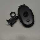 Miracase Phone Holders for Your Car with Metal Hook Clip, Air Vent Cell Phone Stand Car Mount, Universal Automobile Cradle for Garmin GPS Fit iPhone Android and All Smartphones, Dark Black (1 Pack)