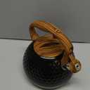 Tea Kettle Stovetop, 3.2 Qt Stainless Steel Whistling Kettle for Stove Top, Food Grade Teapot with Wood Pattern Handle for Coffee, Milk etc, Gas Electric Applicable (Black)