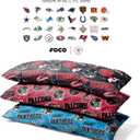 FOCO NFL Unisex-Adult NFL Team Logo Printed Plush Body Pillow