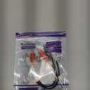 VCELINK RCA Splitter 1 Female to 2 Male (8 Inch), Stereo Audio Y Cable, Gold Plated Dual RCA Male Adapter for Car Audio, Subwoofer, TV, CD Player, Home Theater and so on, 2 Pack