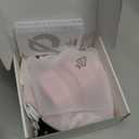 Picun B8 Headphones Wireless Bluetooth, 120H Bluetooth Headphone Over Ear with 3EQ Music Modes, Hands-Free Calls, Deep Bass Headphones for Travel Home Office Cellphone PC (Pink)