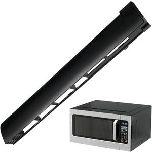 MDX61912701 Microwave Vent Grille Kit for LG LMV2031ST LMH2016ST Microwave Replacement Parts, for Kenmore Microwave Oven Replacement Parts Microwave Parts Microwave Vent Kit (22.7in L)