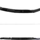 Front Bumper Lip Splitter Spoiler Compatible with Mercedes E-Class W212 E250/ E350/ E400/ E550/ 2014-2016 (Sport Sedan Models Only), Gloss Black 3pcs Air Chin Body Kit Exterior Accessories