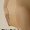 MANZI Tights for Women Solid Color Pantyhose Colored Semi Opaque Footed Tights Soft Stretch High Waist Stockings 70 Denier (Medium-Large, Suntan)