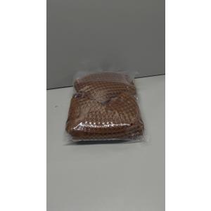 MIULEE Set of 2 Waffle Bathroom Rugs, Fall Boho Bath Rugs Non Slip Washable, Super Absorbent Bath Mats, Ultra Soft Rubber Backed Shower Mats for Bathroom Floor, Tub and Shower, Terracotta, 17x24 Inch